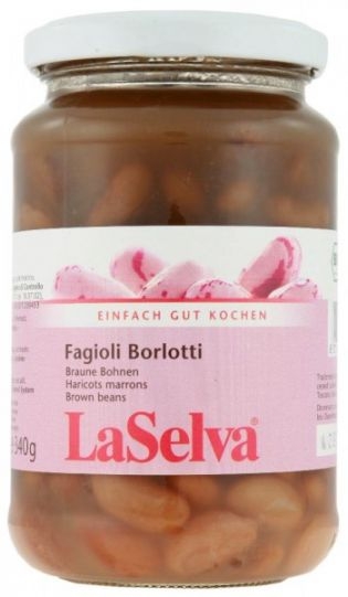 Conserva fasole rosie 340g - LA SELVA