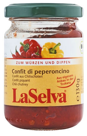 Confitura ardei rosu cu chilli 200g - LA SELVA