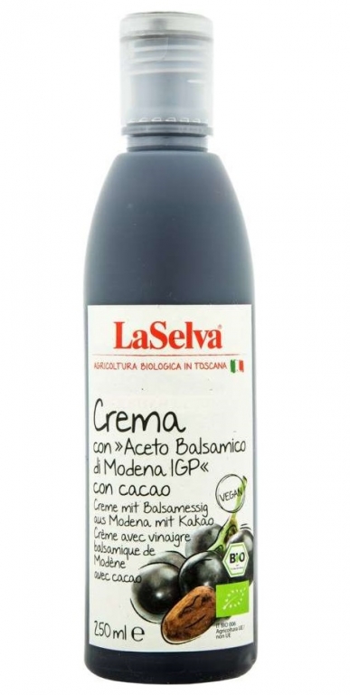 Otet balsamic crema cacao 250ml - LA SELVA
