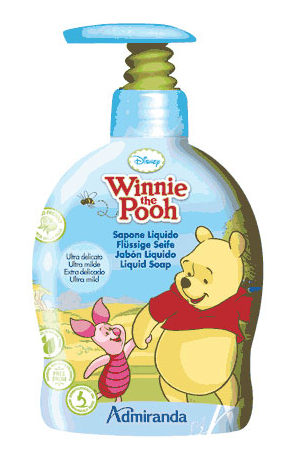 Sapun lichid ultra delicat Winnie the Pooh 300ml - ADMIRANDA