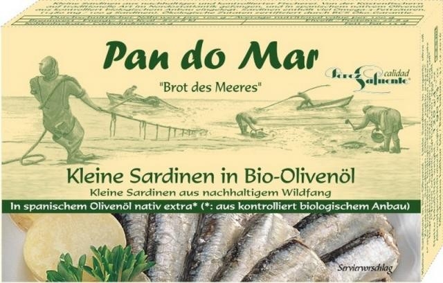 Sardine mici ulei masline 120g - PAN DO MAR