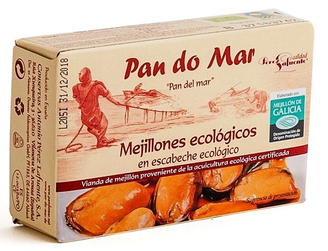 Scoici sos marinat eco 115g - PAN DO MAR