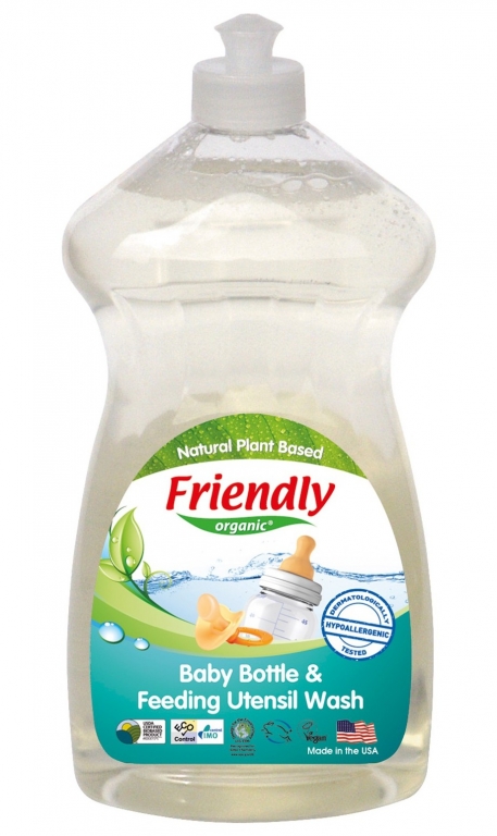 Detergent lichid vase biberoane 739ml - FRIENDLY ORGANIC