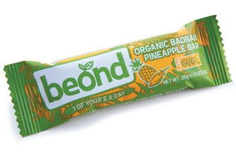 Baton baobab ananas raw bio 35g - BEOND