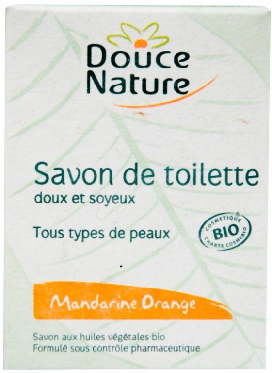 Sapun toaleta mandarine portocale 100g - DOUCE NATURE