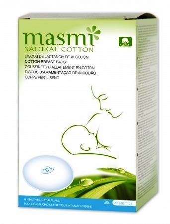 Absorbante sani anatomice bumbac organic 30b - MASMI