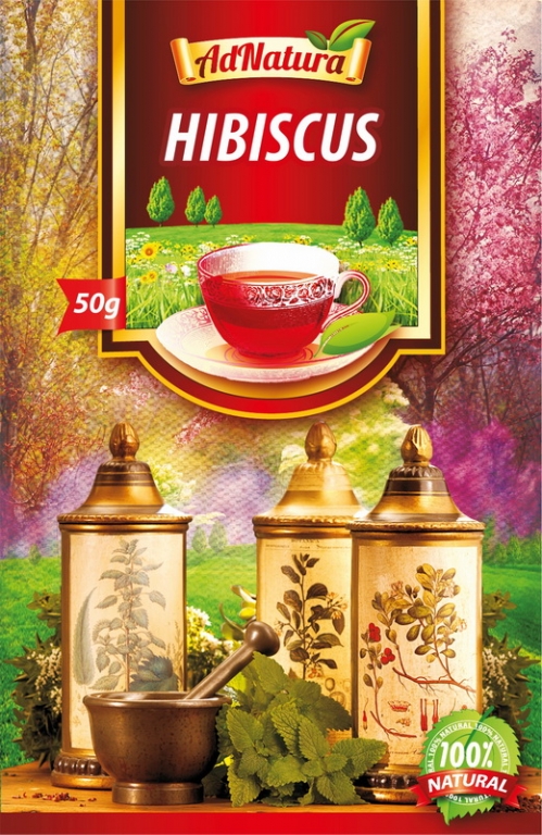 Ceai hibiscus 50g - ADNATURA