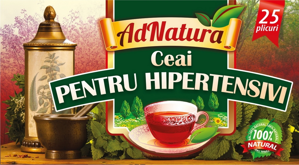 Ceai hipertensivi 25dz - ADNATURA