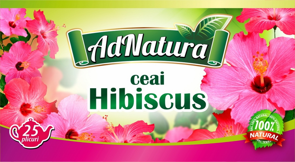 Ceai hibiscus 25dz - ADNATURA