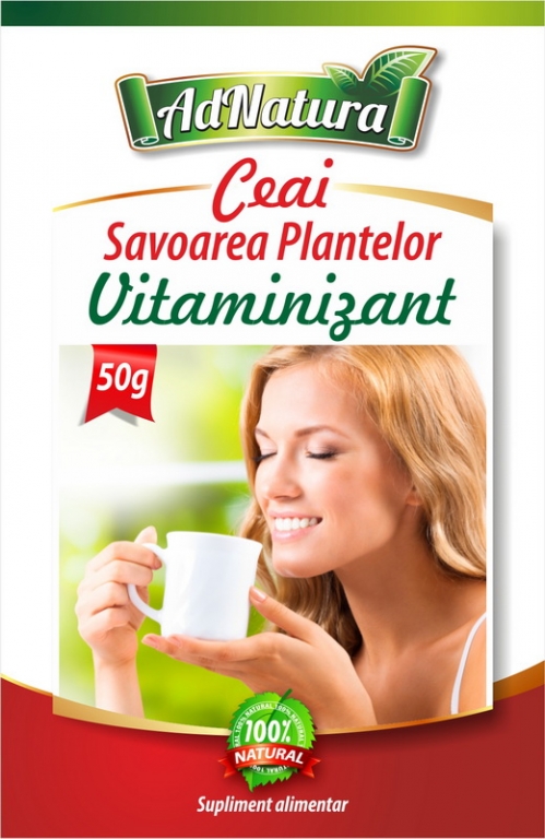 Ceai vitaminizant Savoarea Plantelor 50g - ADNATURA