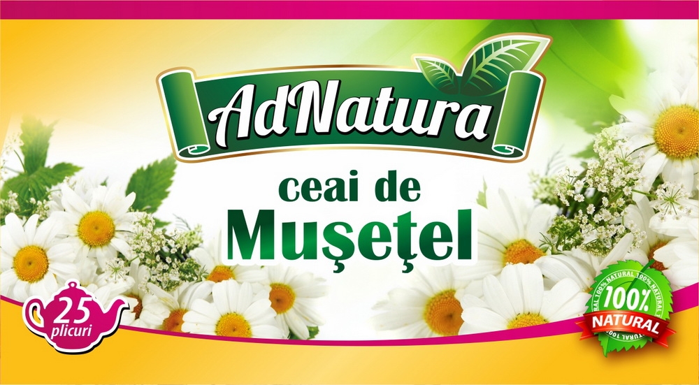 Ceai musetel 20dz - ADNATURA