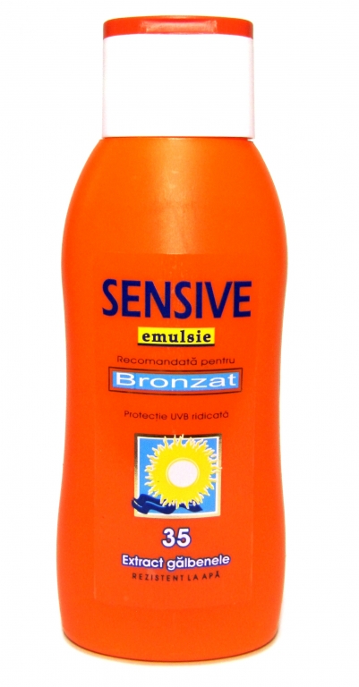 Emulsie plaja spf35 galbenele 250ml - SENSIVE