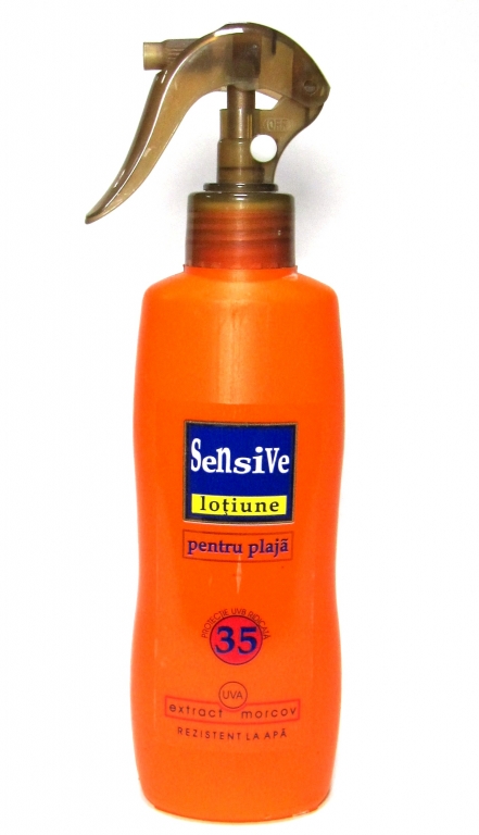 Lotiune plaja spf35 morcov 250ml - SENSIVE