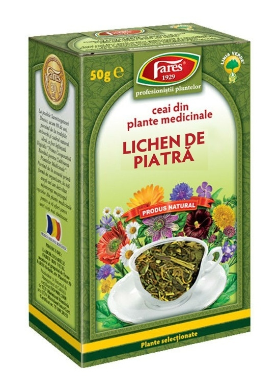 Ceai licheni piatra 50g - FARES