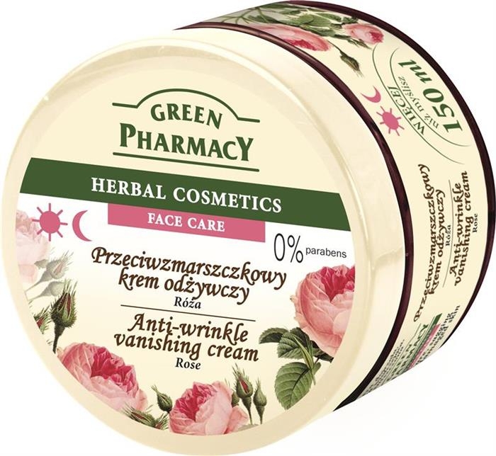 Crema antirid ulei trandafir 150ml - GREEN PHARMACY