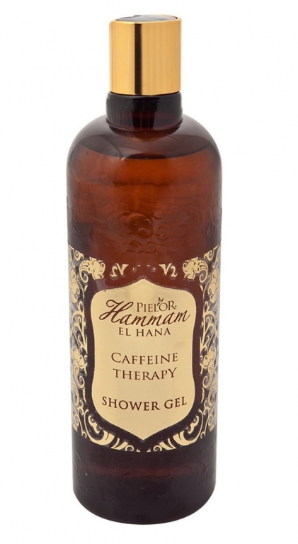 Gel dus ulei argan Caffeine Therapy 400ml - HAMMAM EL HANA