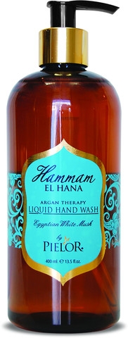 Sapun lichid maini ulei argan Egyptian White Musk 400ml - HAMMAM EL HANA