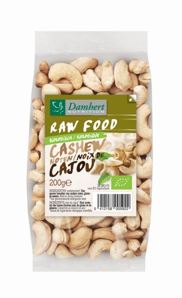 Caju crud eco 200g - DAMHERT NUTRITION