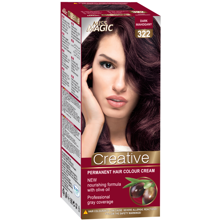 Vopsea par nr322 mahon inchis 90g - MISS MAGIC CREATIVE