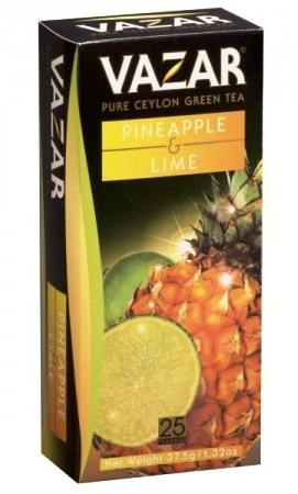 Ceai verde ceylon ananas lime 25dz - VAZAR