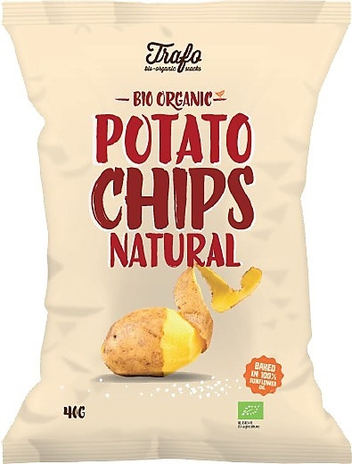 Chips cartofi natural eco 40g - TRAFO