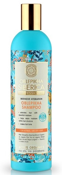 Sampon hidratare intensiva ulei catina par normal/uscat 400ml - OBLEPIKHA SIBERICA