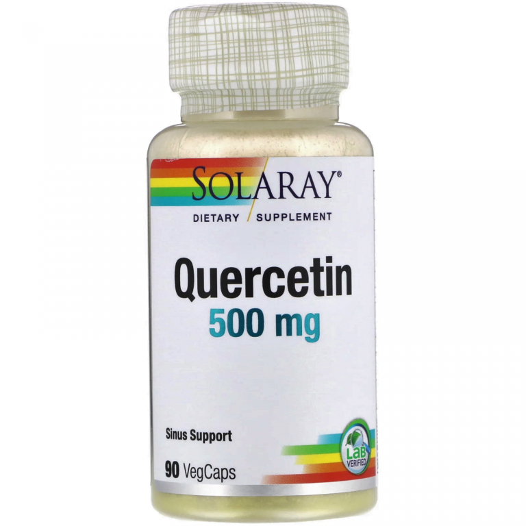 Quercetin 500mg 90cps - SOLARAY