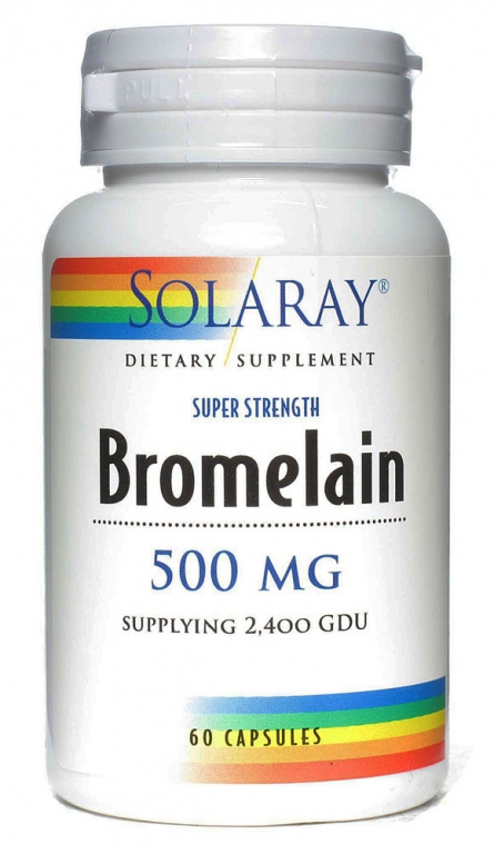 Bromelain 500mg 30cps - SOLARAY