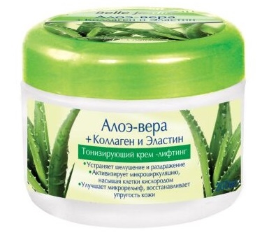 Crema tonifianta aloe colagen elastina Spa Naturelle 200ml - BELLE JARDIN