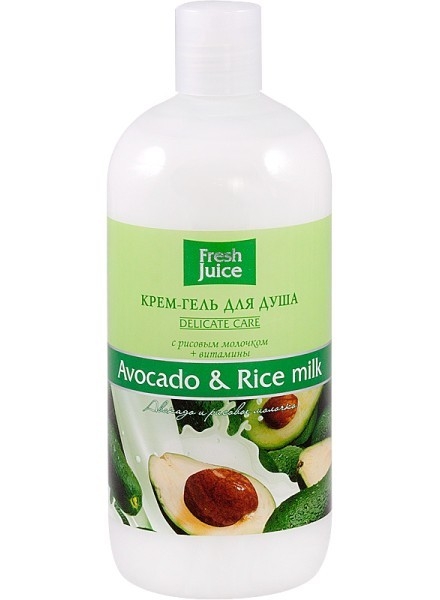 Gel dus cremos avocado lapte_orez 500ml - FRESH JUICE