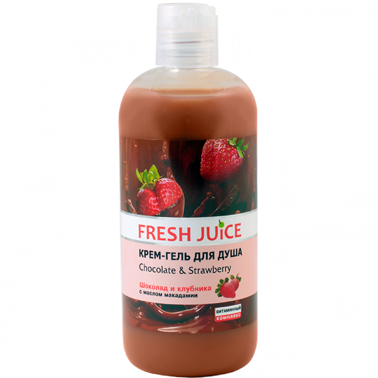 Gel dus cremos cacao capsuni 500ml - FRESH JUICE