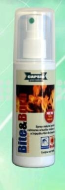 Spray calmant intepaturi insecte arsuri solare Bite&Burn 100ml - CAPSIO