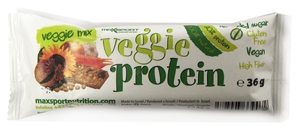 Baton proteic mix legume 36g - MAXSPORT