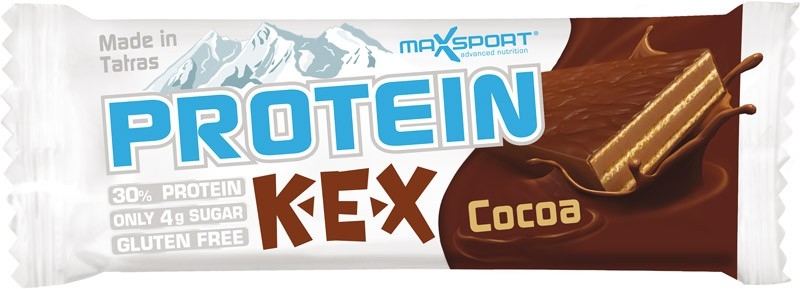 Napolitane proteice ciocolata Kex 45g - MAXSPORT