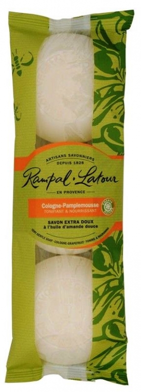 Sapun rotund grepfrut 3x150g - RAMPAL LATOUR