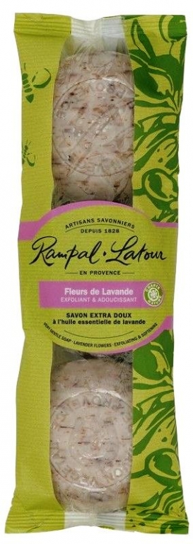 Sapun rotund flori lavanda 3x150g - RAMPAL LATOUR