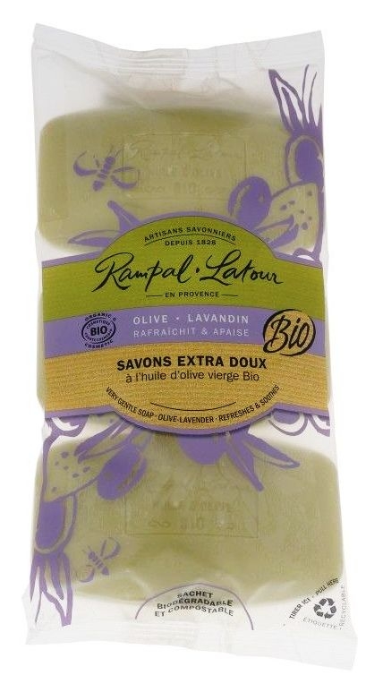 Sapun oval lavanda 3x150g - RAMPAL LATOUR