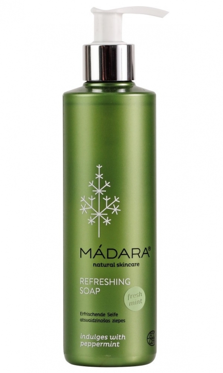 Gel dus revigorant fresh mint 250ml - MADARA