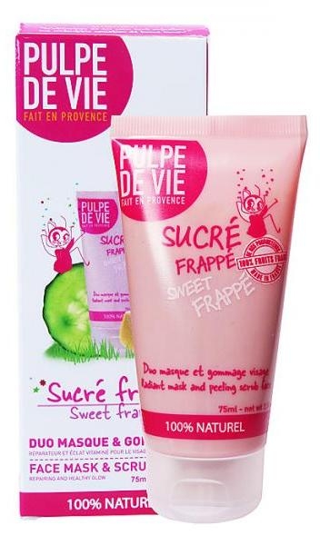 Masca scrub fata Sucre frappe 75ml - PULPE DE VIE