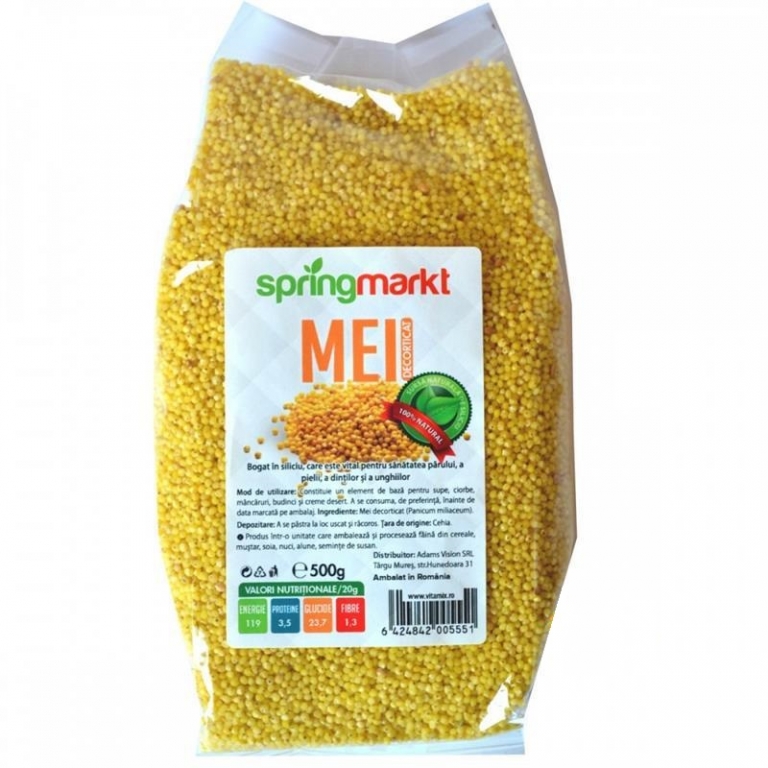 Mei decorticat boabe 500g - SPRINGMARKT