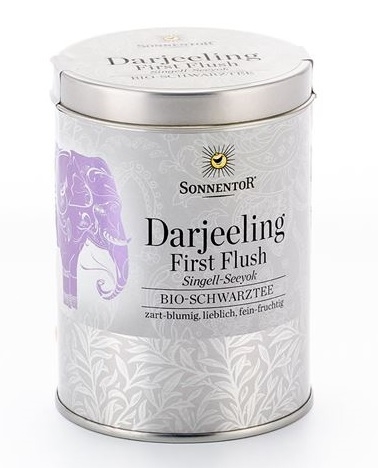 Ceai negru darjeeling prima recolta eco 65g - SONNENTOR