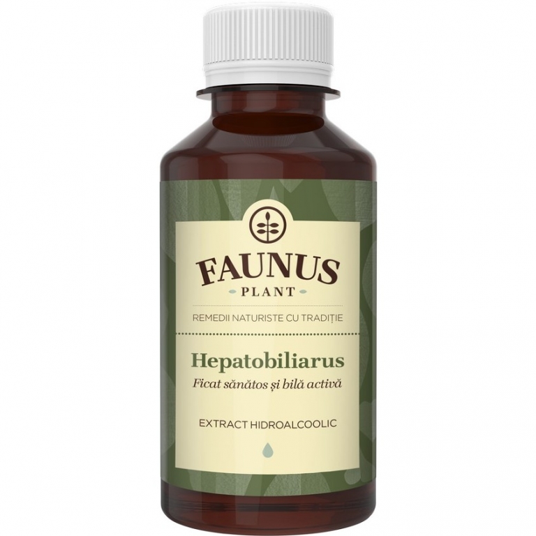 Tinctura hepatobiliarus 200ml - FAUNUS PLANT