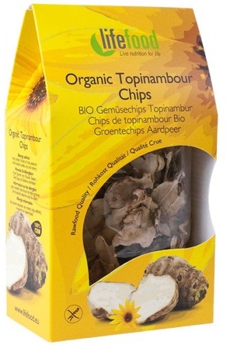 Chipsuri topinambur fara gluten raw bio 30g - LIFEFOOD