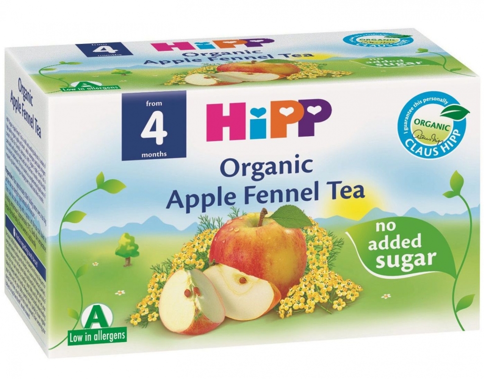 Ceai mar fenicul bebe +4luni 20dz - HIPP ORGANIC