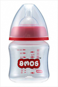 Biberon manere gat larg 250ml - AMOS