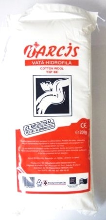 Vata medicinala tip BC 200g - NARCIS