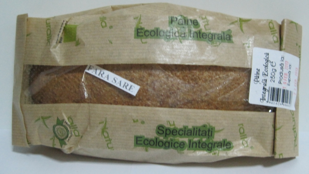 Paine integrala eco 250g - NATURALIA