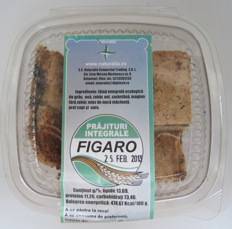 Prajituri integrale Figaro 200g - NATURALIA