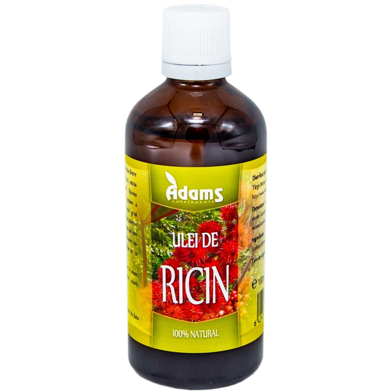 Ulei ricin 100ml - ADAMS