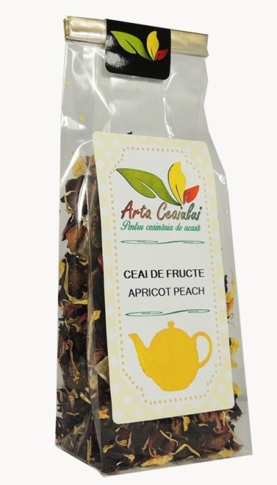 Ceai fructe cu caise piersici 100g - MOUNT HIMALAYA TEA